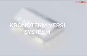 Kronoterm Versi I Video uitleg