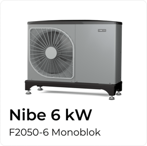 Nibe 6 kW (monoblok) - Fiche
