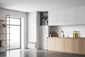 Panasonic vloerconsole airco in woonkamer