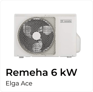 Remeha 6 kW - Elga Ace- Fiche
