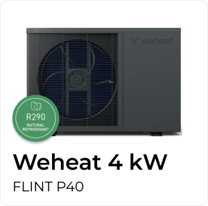 Weheat 4 kW - Flint P40 - Fiche